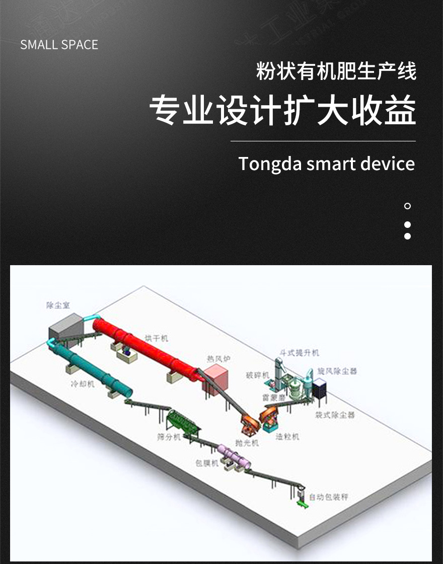 粉状有机肥生产线-粉状有机肥生产设备-有机肥整套设备哪家好