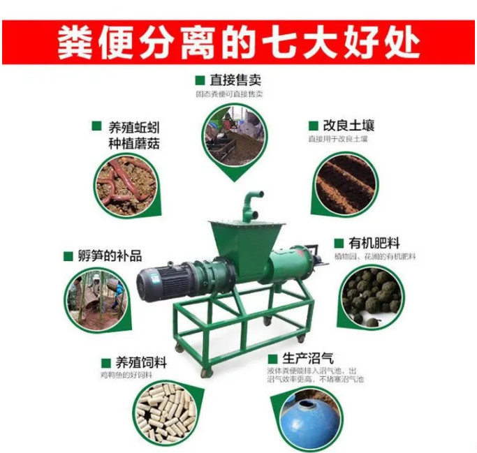 干湿分离机价格 斜筛式固液处理机 固液干湿分离机厂家直售